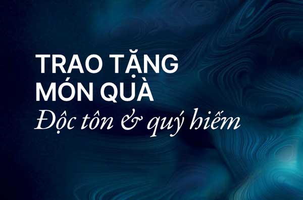 Món quà độc tôn và quý hiếm của nhà Diageo