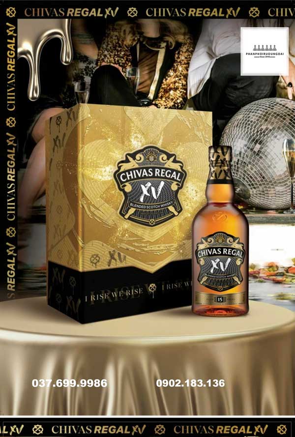 Rượu Chivas XV hộp quà tết 2024