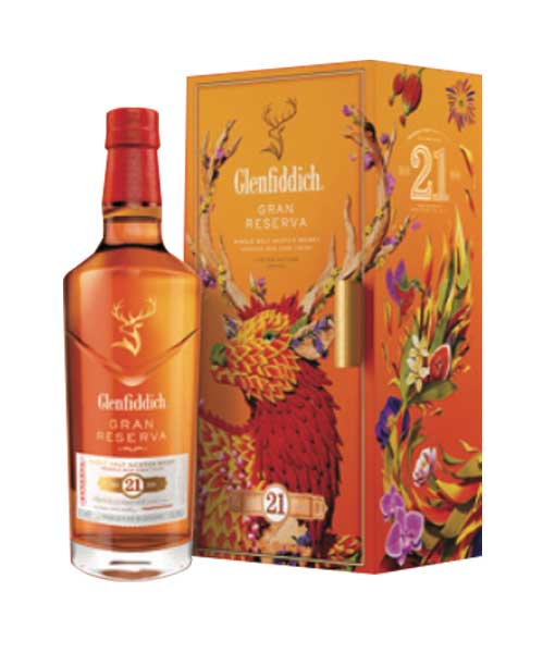 Rượu Glenfiddich 21 hộp quà tết 2024