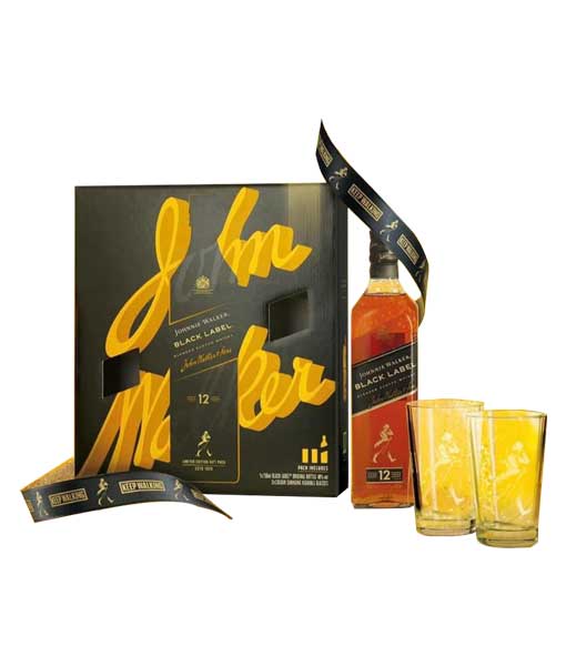 Rượu Johnnie Walker Black Label hộp quà tết 2024