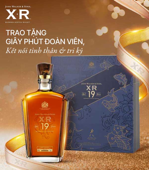 Rượu XR 19 trao tặng giây phút đoàn viên