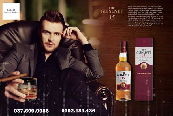 The Glenlivet 15 French Oak tết 2024 The Glenlivet 15 French Oak tết 2024