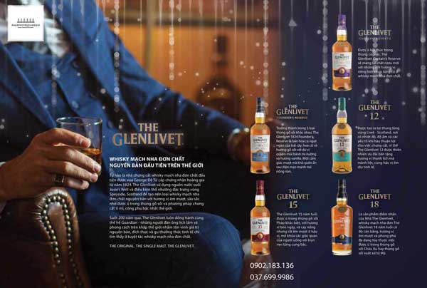 Các sản phẩm The Glenlivet cho tết 2024 The Glenlivet Collection tết 2024