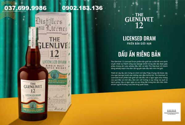 The Glenlivet Licsensed Dram 2024