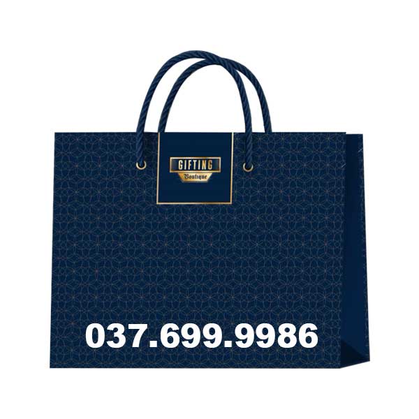 Túi giấy tím than với 2 kích cỡ của Diageo Túi giấy tím than của nhà Diageo 2024