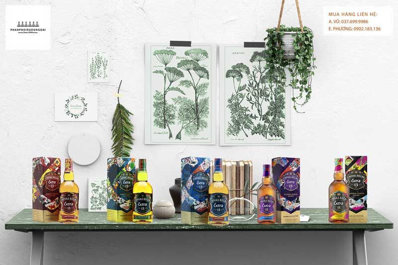 Các loại rượu Chivas 13 tại Hà Nội và Hồ Chí Minh Các loại rượu Chivas 13 được cung cấp ở thị trường Hà Nội và Hồ Chí Minh