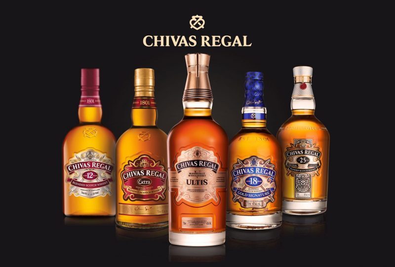 Các loại rượu Chivas được bán chính hãng bởi Rượu Song Long