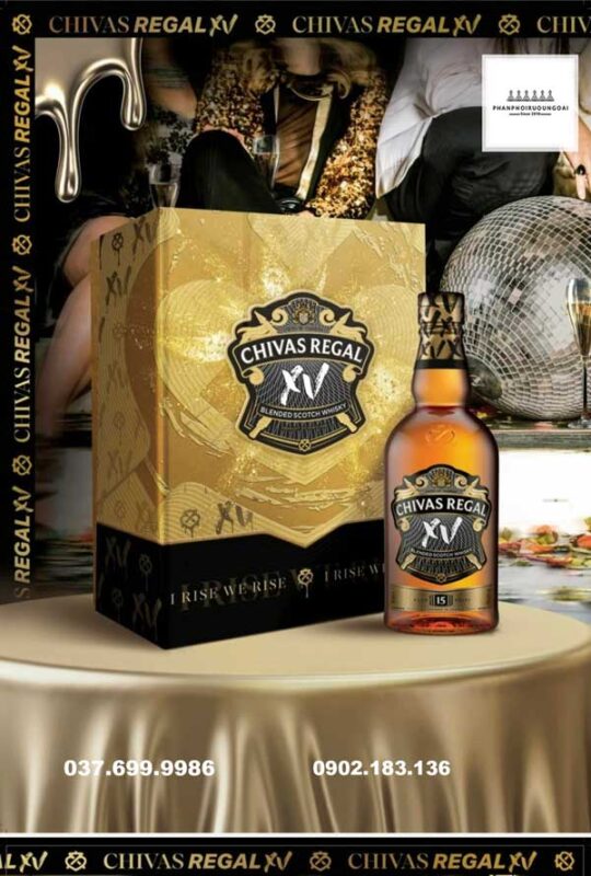 Chivas 15 hộp tết 2024 cho người đam mê sáng tạo 