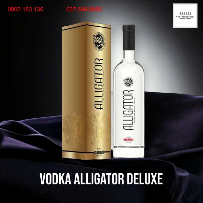 Rượu Vodka Cá Sấu Deluxe 