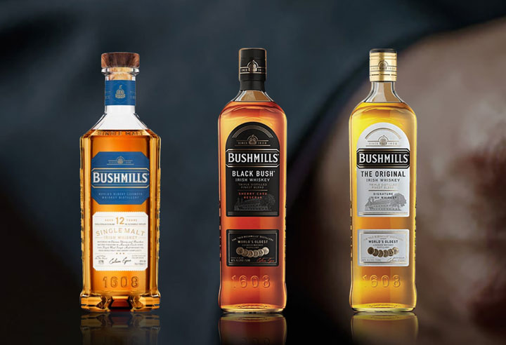 Các loại rượu Bushmills Các loại rượu Bushmills - Irish Whisky