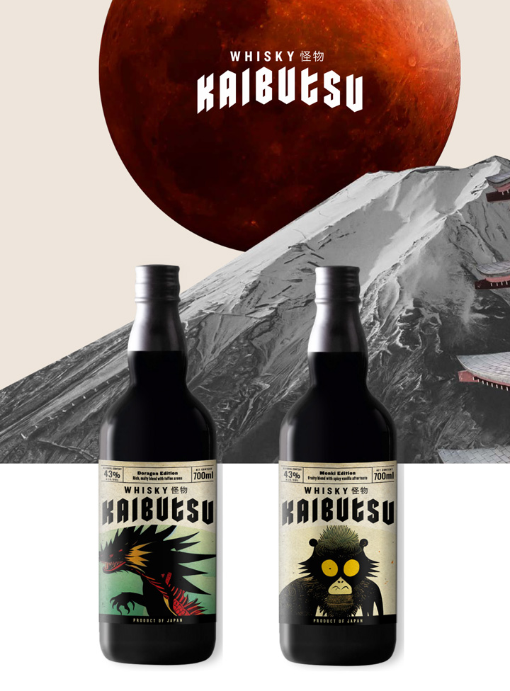 Các loại rượu Whisky nhật Kaibutsu