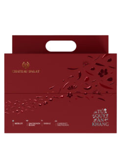Chateau Dalat Heritage hộp tết 2025 - Tứ quý An Khang