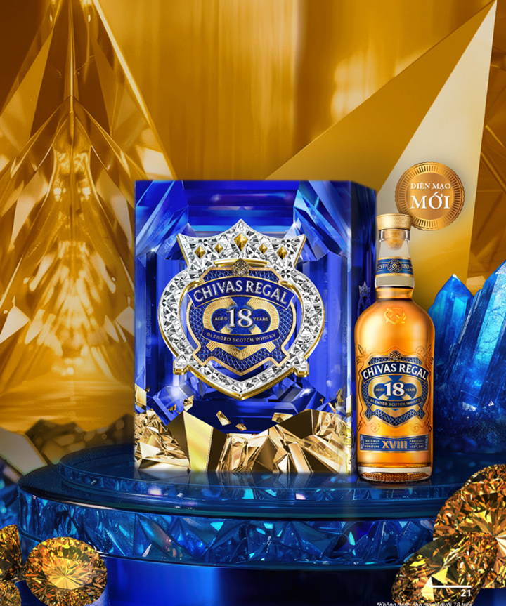 Chivas 18 gold signature tết 2025