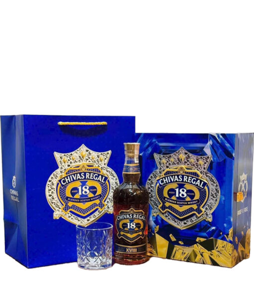 Chivas 18 hộp quà tết 2025 và túi