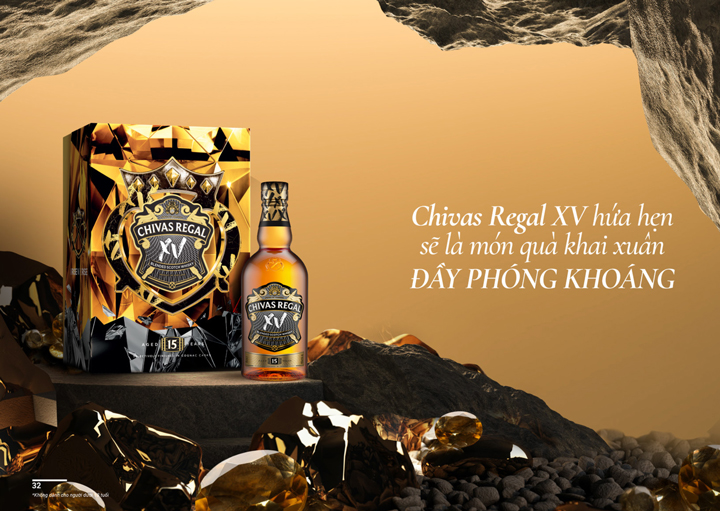 Chivas XV như một món quà đầy phóng khoáng