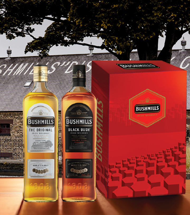 Bushmills Original và Bushmills Black Bush tết 2025