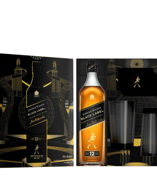 Rượu Johnnie Walker Black Label hộp quà tết 2025