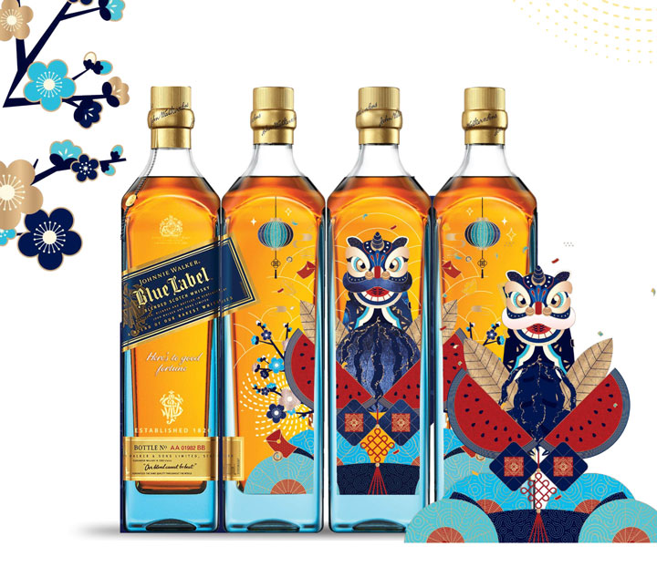 Johnnie Walker Blue Label - Đón Lân về nhà