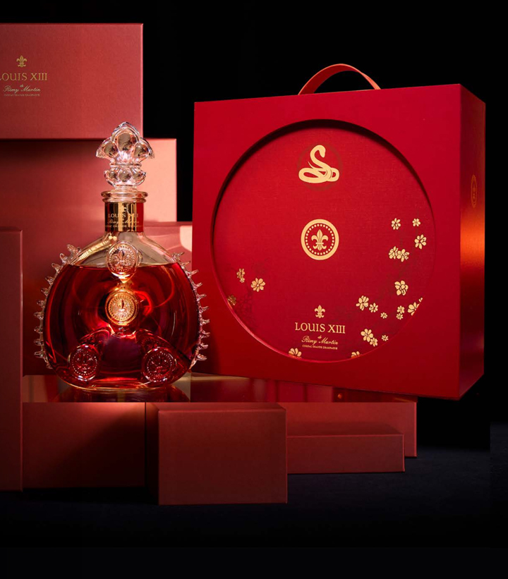 Rượu Louis xiii và hộp tết 2025
