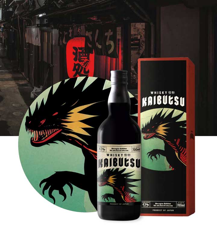 Rượu Whisky Kaibutsu Doragon