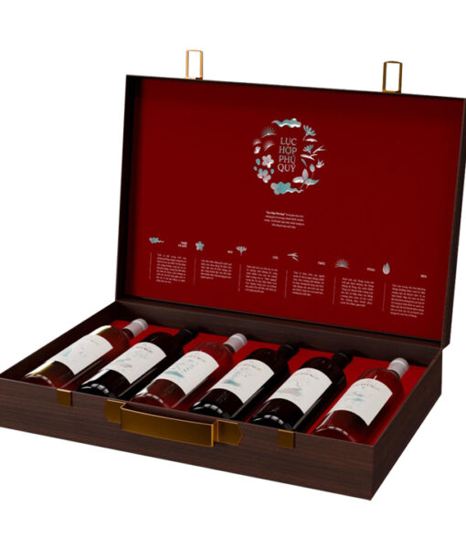 Hộp quà Vang Chateau Dalat Heritage - Set 6