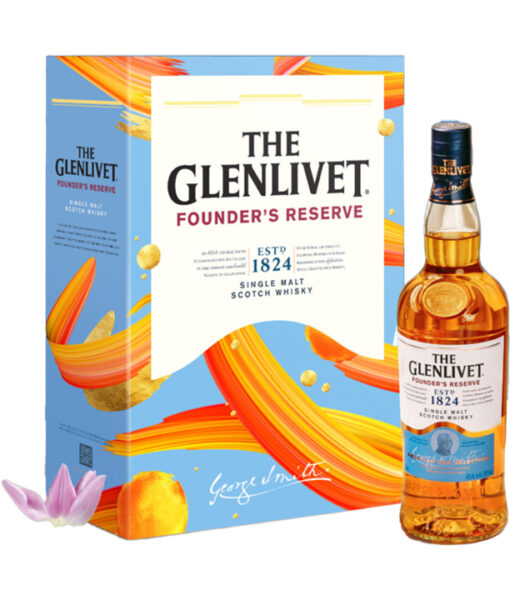 Rượu The Glenlivet Founder's Reserve hộp quà tết 2025 Rượu The Glenlivet Founder's Reserve hộp quà tết 2025
