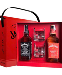 Hộp quà tết Jack Daniel's 2 chai