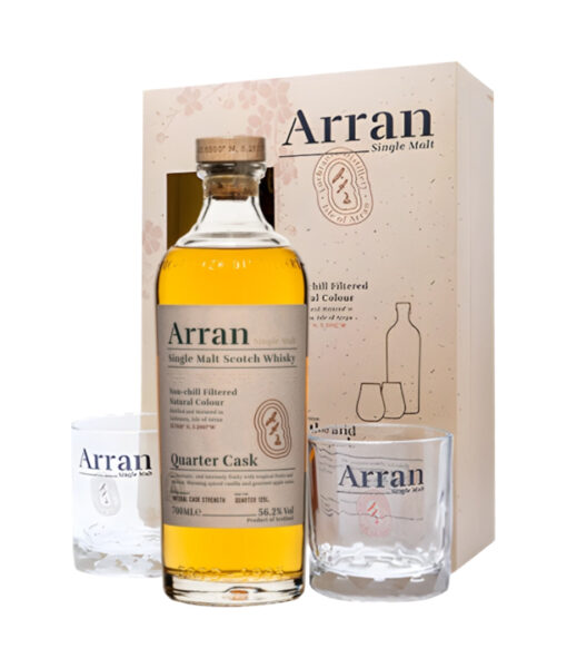 Arran Quater Cask hộp quà tết 2025 Arran Quarter Cask hộp quà tết 2025