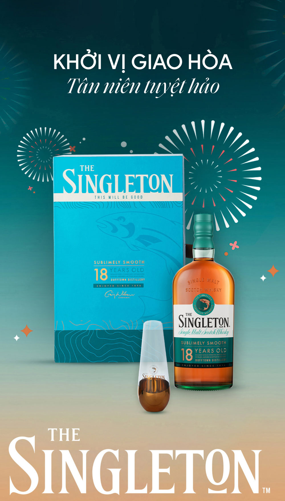 Bảng giá rượu Singleton 18 hộp quà tết 2026