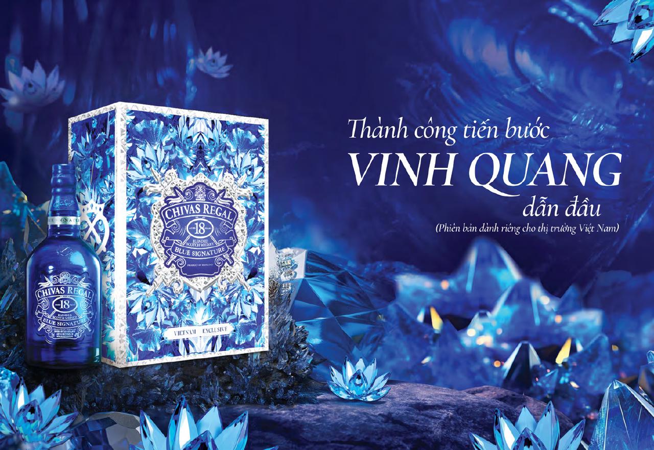 Rượu Chivas 18 Blue Signature hộp quà tết 2026