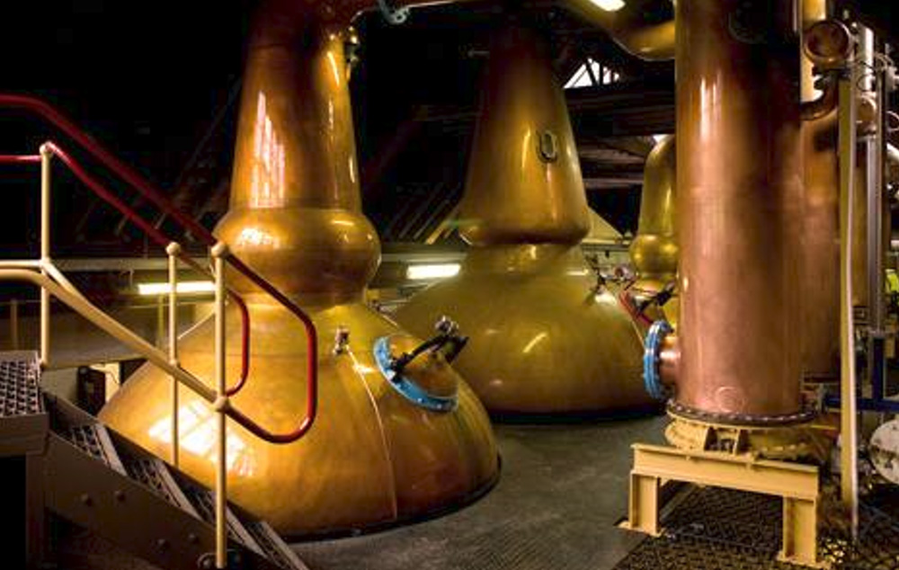 Lò trưng cất của thương hiệu Chivas Regal