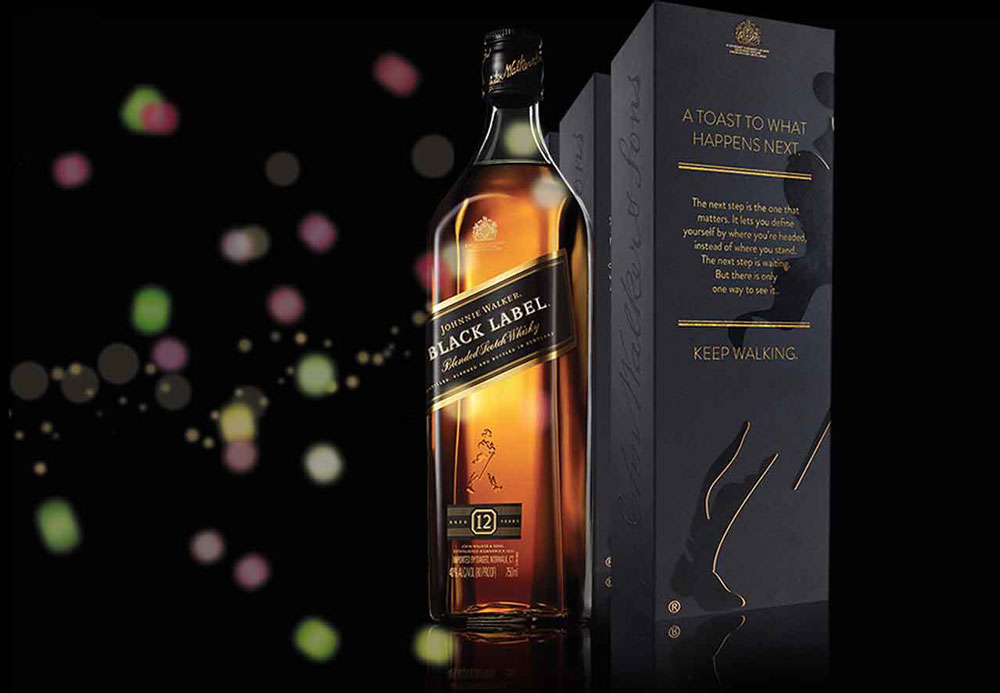 rượu johnnie walker black label hộp quà tết 2026