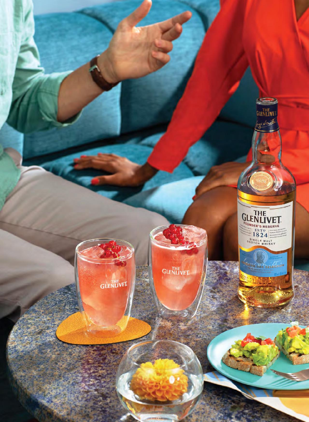 Thưởng vị rượu Glenlivet Founder's Reserve tết 2026