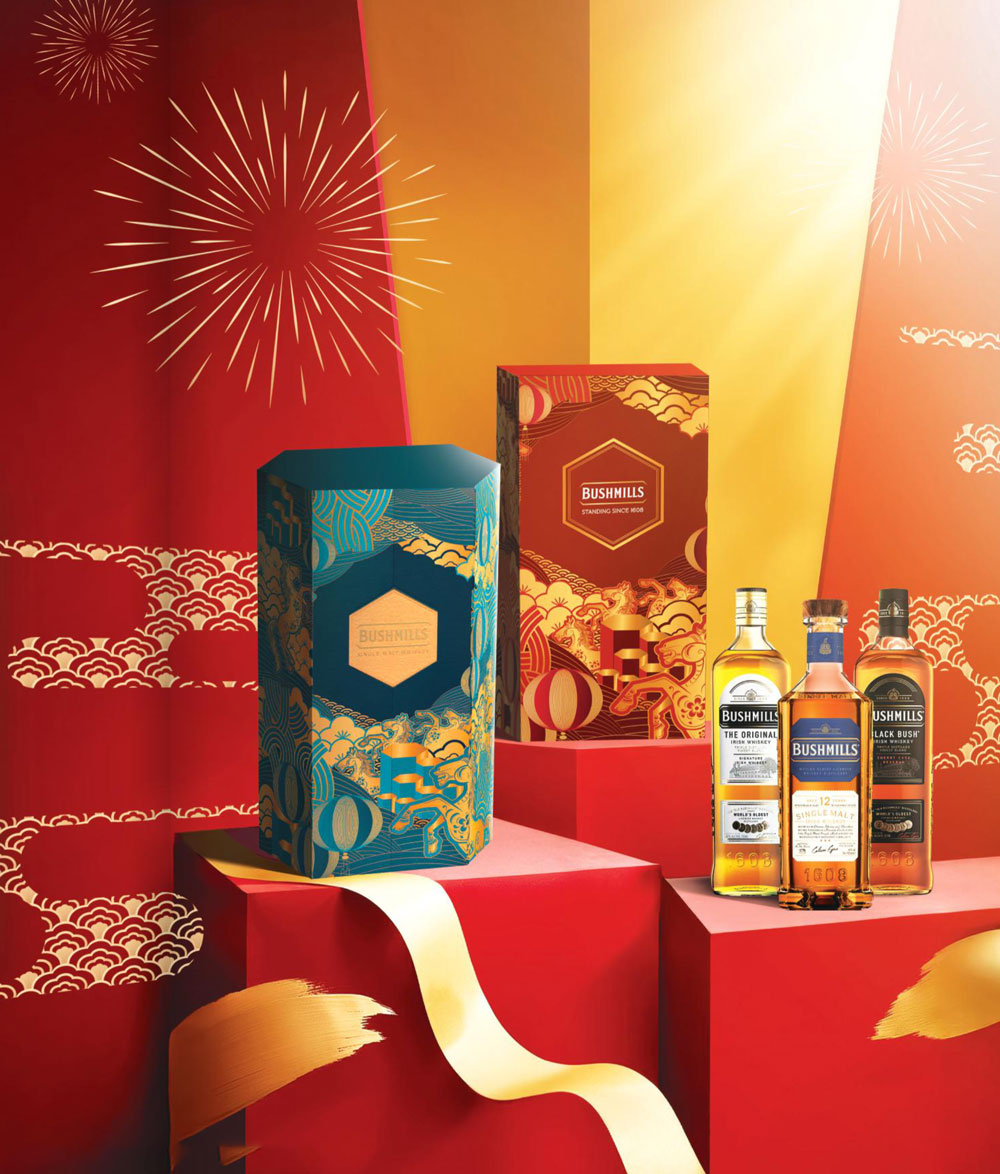 Bảng giá các loại rượu Bushmills cho tết nguyên đán 2026