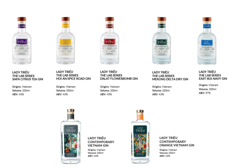 Bảng giá rượu Lady Triệu Mini 200 ml