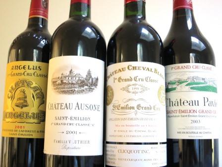 Các sản phẩm rượu vang Pháp Premier Grand Cru Classe St.Emilion Các sản phẩm rượu vang Pháp Premier Grand Cru Classe St.Emilion
