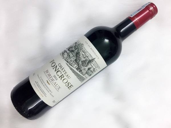 rượu vang ngon đến từ Bordeaux Hình ảnh rượu vang Pháp Chateau Foncrose Bordeaux