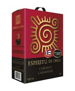 Rượu vang Bịch Chile 3 lít Espiritu De Chile