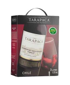 Rượu vang bịch Chile Tarapaca giá rẻ