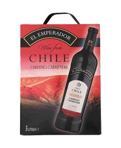 Rượu vang Bịch Chile EL Emperador Cabernet Camenere