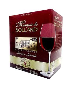 Rượu vang bịch Pháp giá rẻ Marquis de Bolland