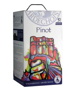 Rượu vang bịch Pháp Ardechois Pinot Noir