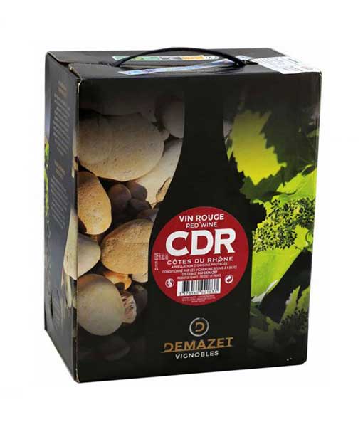 Rượu vang bịch Pháp Demazet 3 lít