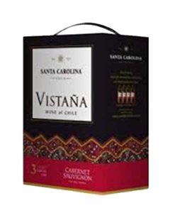 Rượu vang bịch Chile 3 lít Vistana