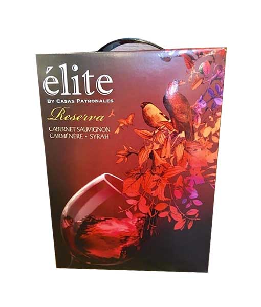 Rượu vang Chile Elite Reserva bịch 3 lít