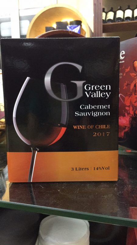 Rượu Vang bịch giá rẻ - Green Valley 