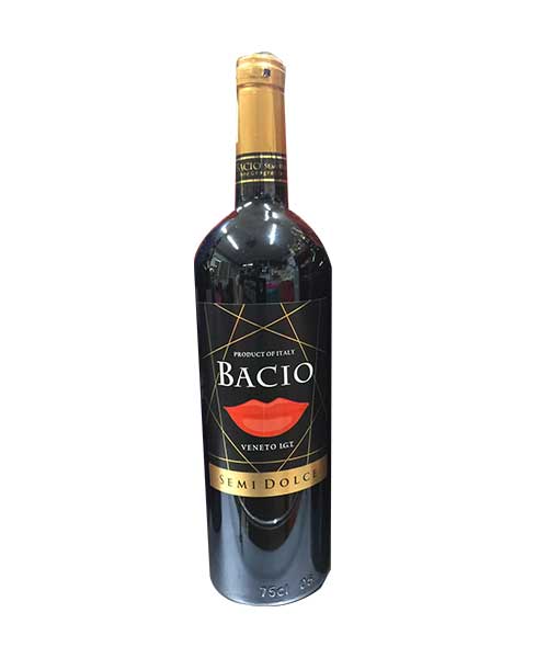Rượu vang ý ngọt Bacio Semi Dolcle 