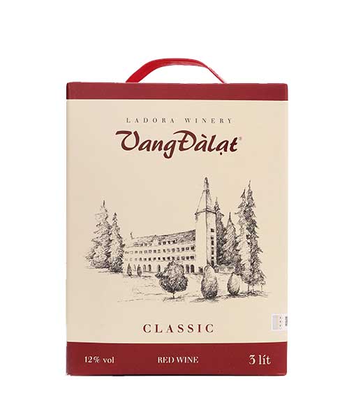 Vang đà lạt Classic hộp 3 lít